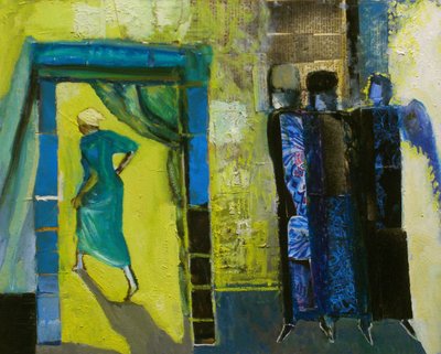 Sara e i tre angeli, 1998 da Richard Contemporary Artist Mcbee
